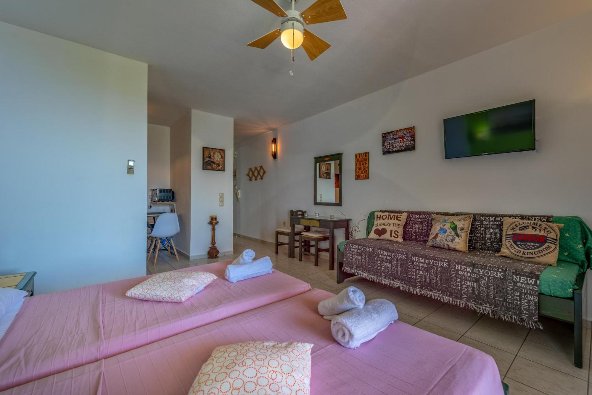 Seafront Spirit Apartments 扎金索斯镇 客房 照片